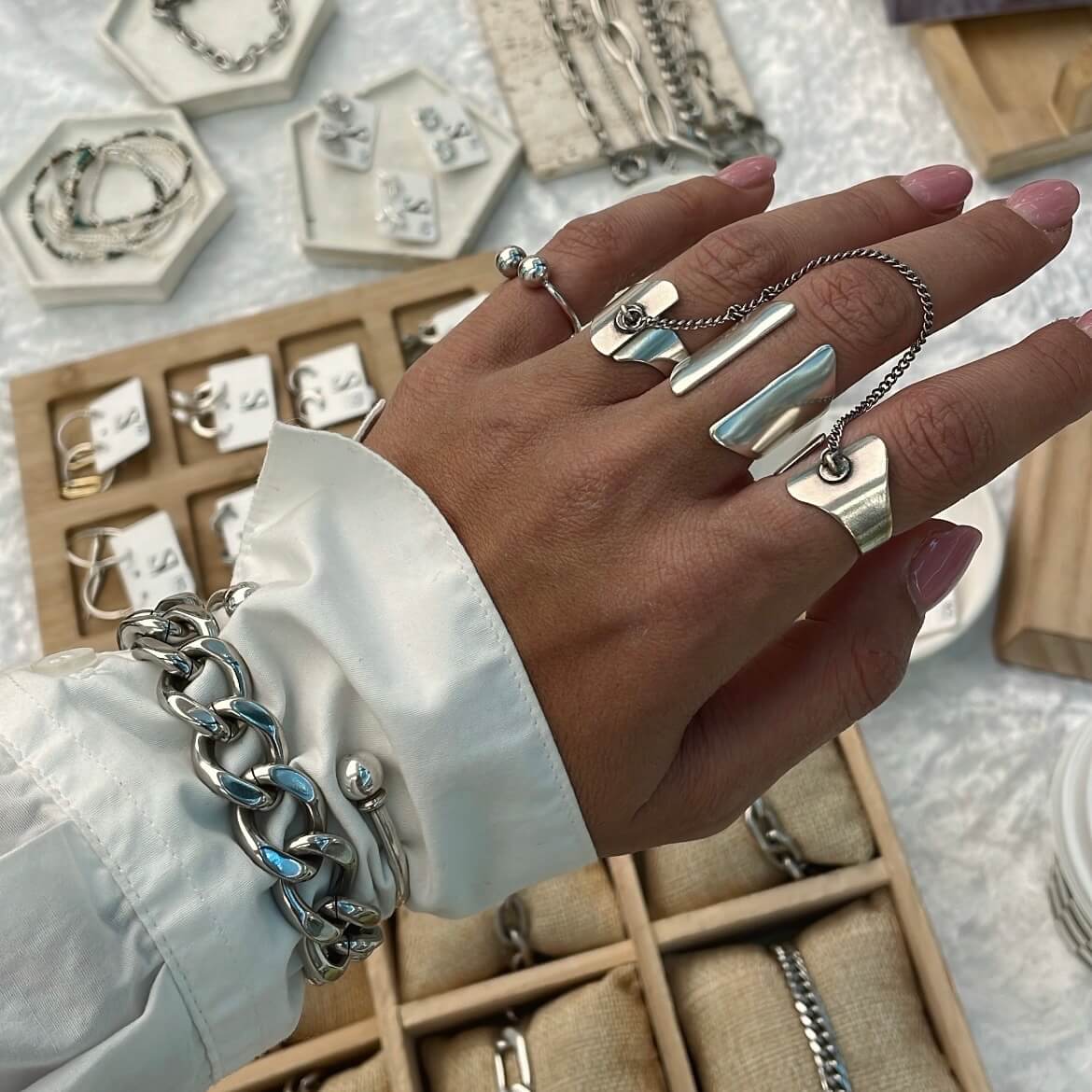 טבעת פרינס פתוחה - SAPIRZ Jewelry