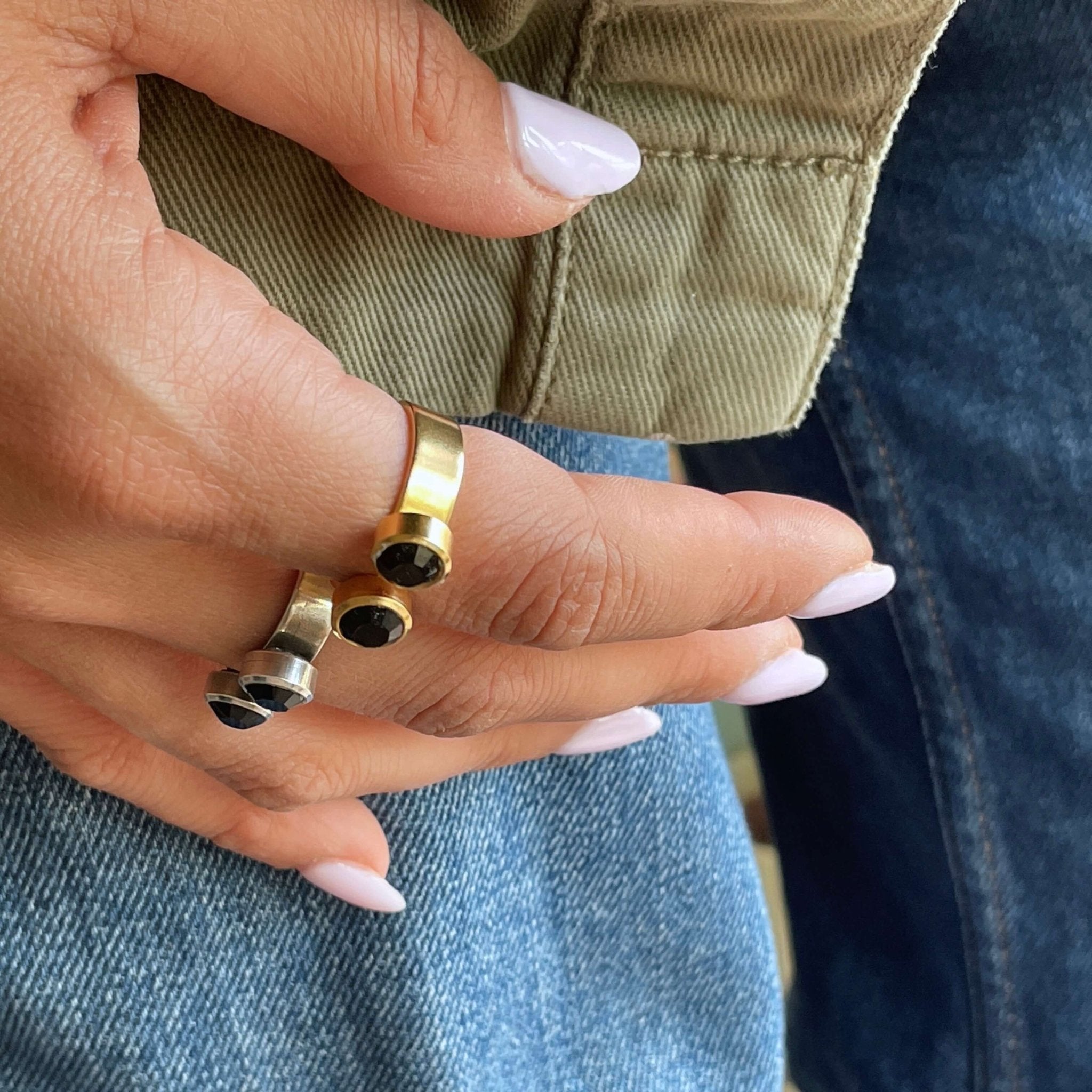 טבעת מיכאלה זהב - SAPIRZ Jewelry