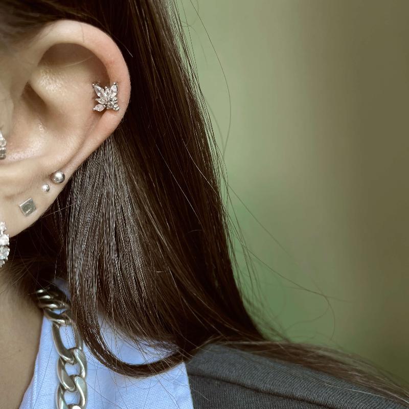 עגיל הליקס מרלן - SAPIRZ Jewelry