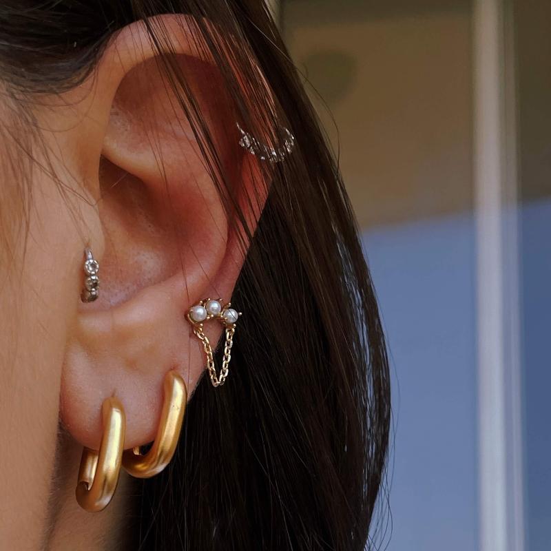 עגילי מלאני - SAPIRZ Jewelry