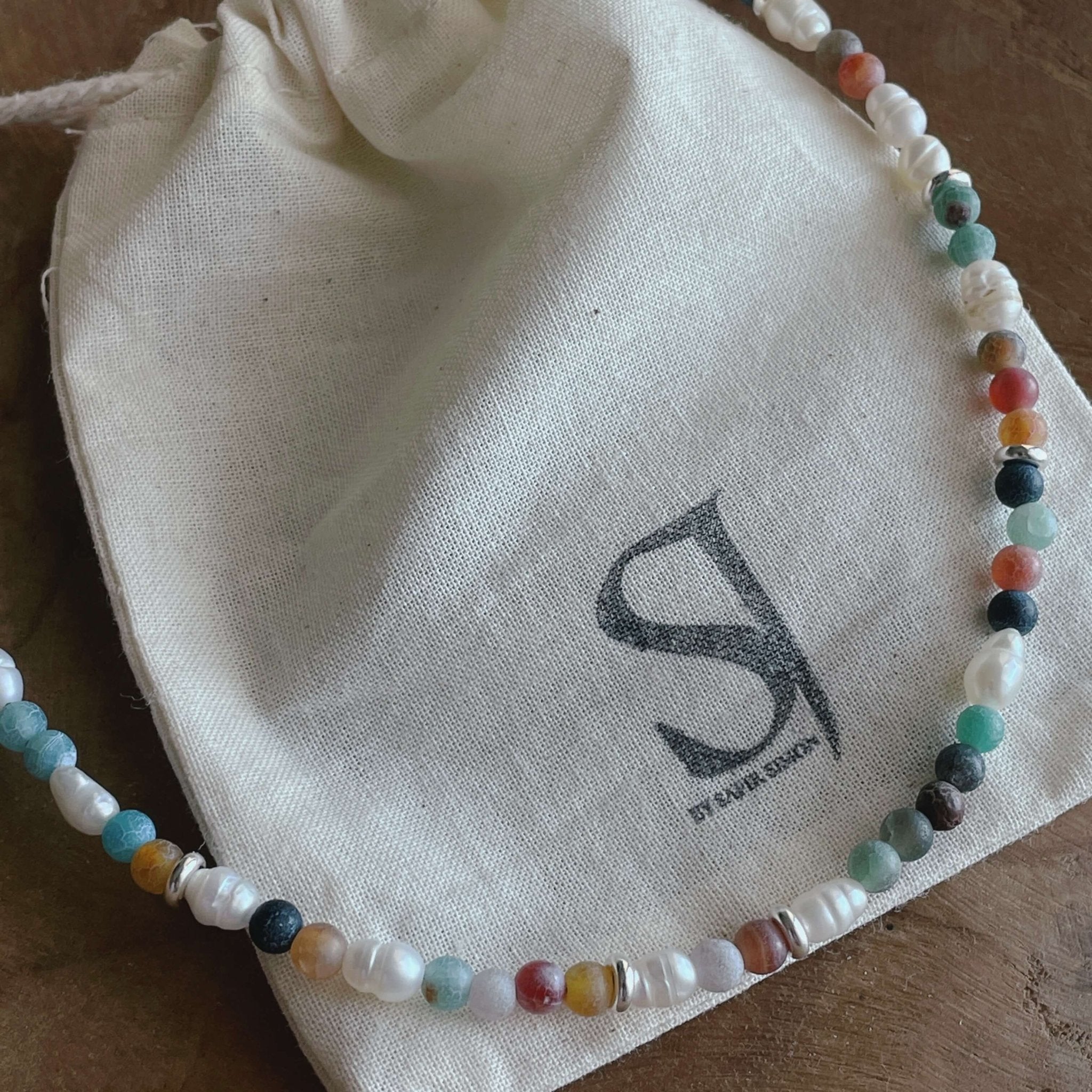 שרשרת אמזונייט - SAPIRZ Jewelry