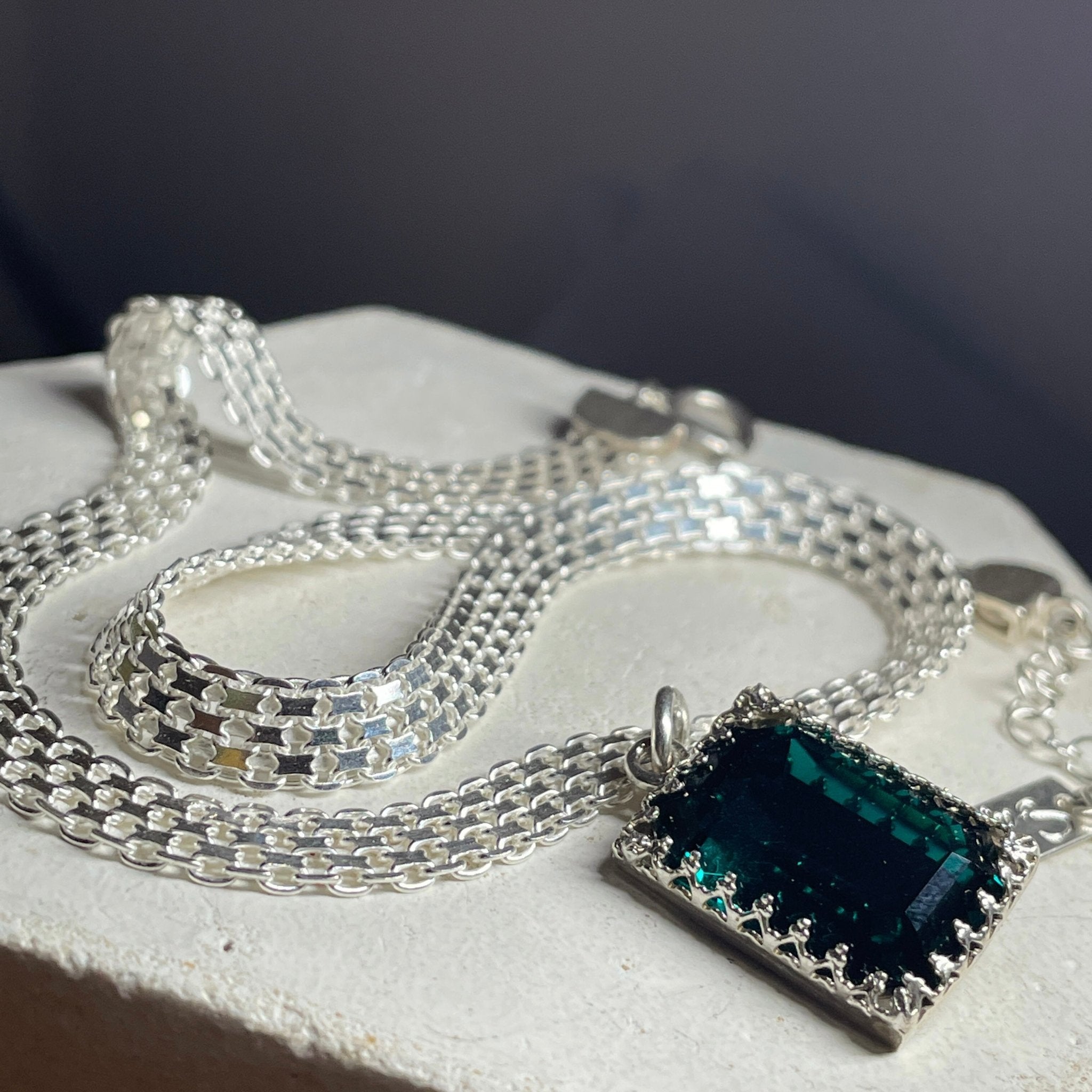 שרשרת פרום אמרלד - SAPIRZ Jewelry