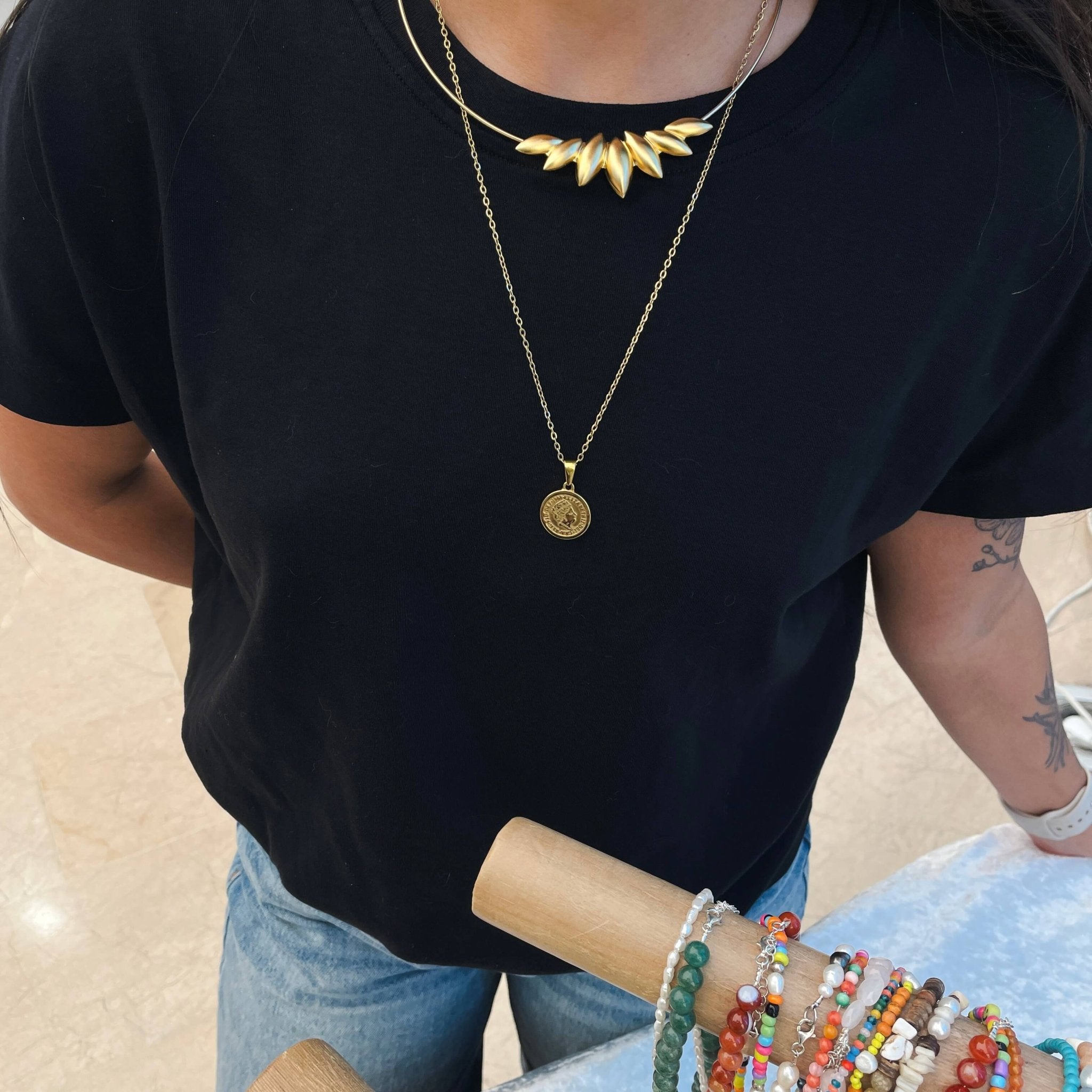 שרשרת קולר סאן - SAPIRZ Jewelry