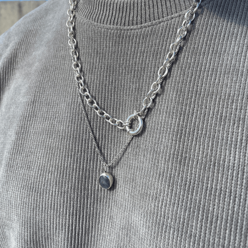 שרשרת מיילי כסף - SAPIRZ Jewelry