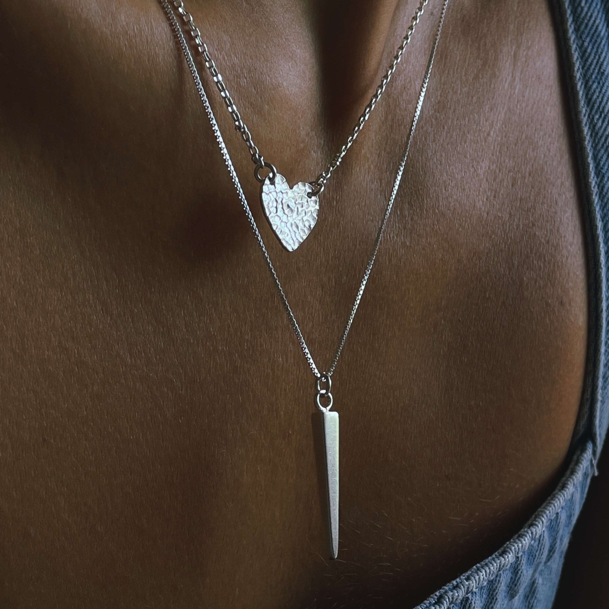 שרשרת ספייקי - SAPIRZ Jewelry