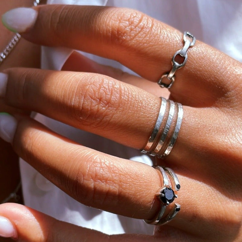 טבעת גורמט עדינה - SAPIRZ Jewelry