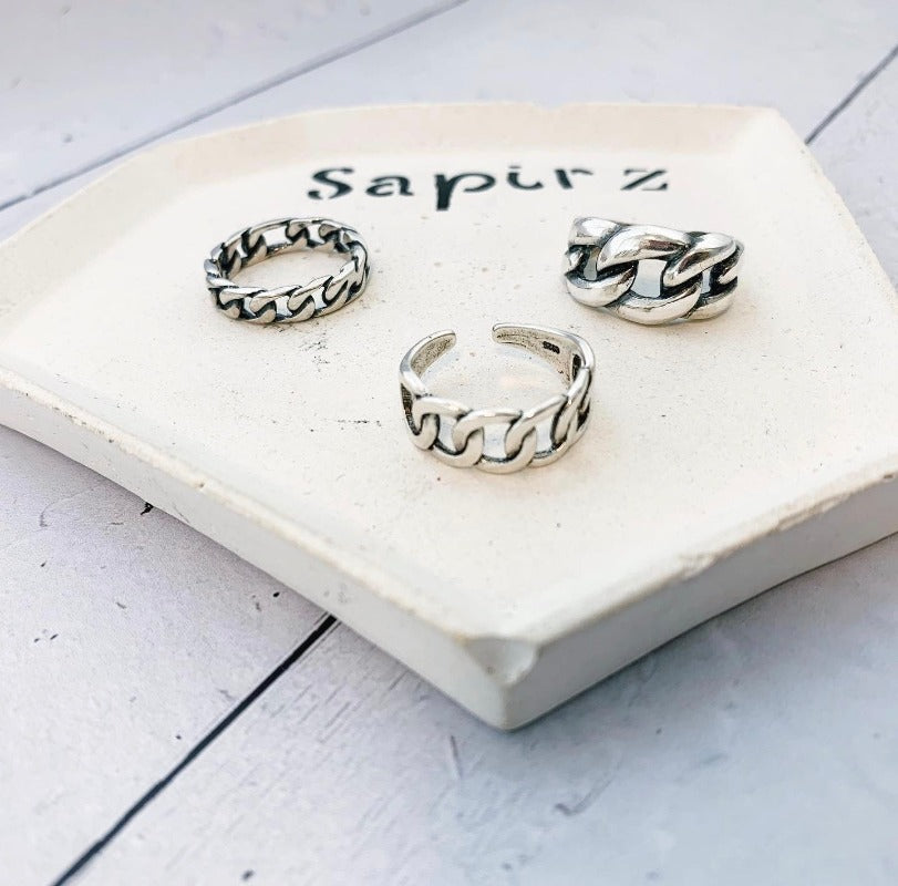 טבעת גורמט מתכווננת - SAPIRZ Jewelry