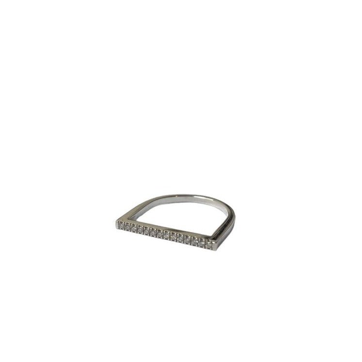 טבעת יהלומים פס - SAPIRZ Jewelry