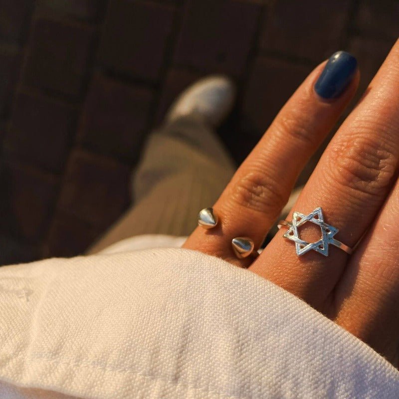 טבעת מגן דוד - SAPIRZ Jewelry