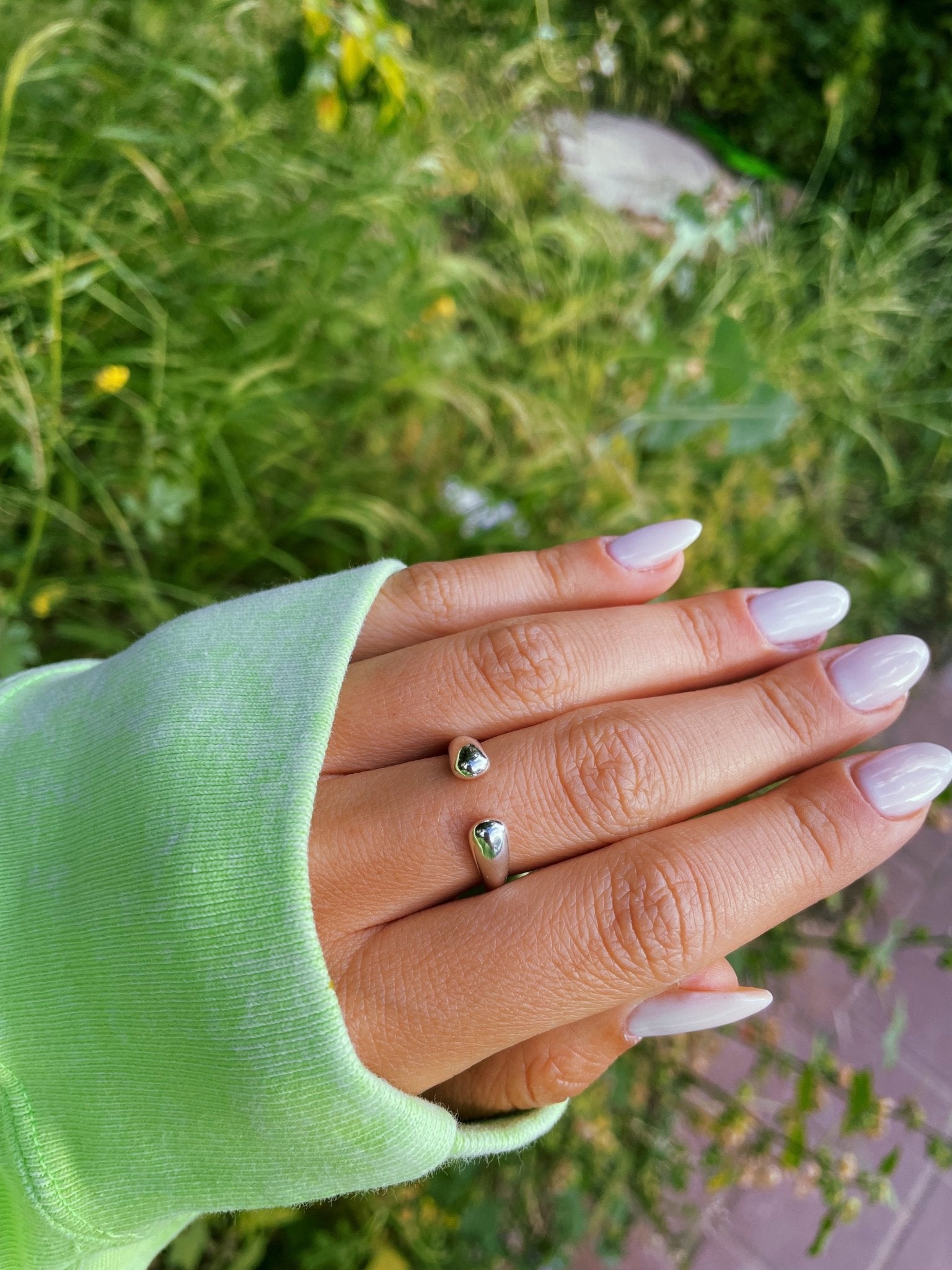 טבעת רום כסף - SAPIRZ Jewelry