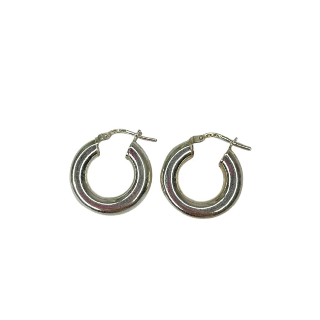 עגילי כסף חישוק - SAPIRZ Jewelry