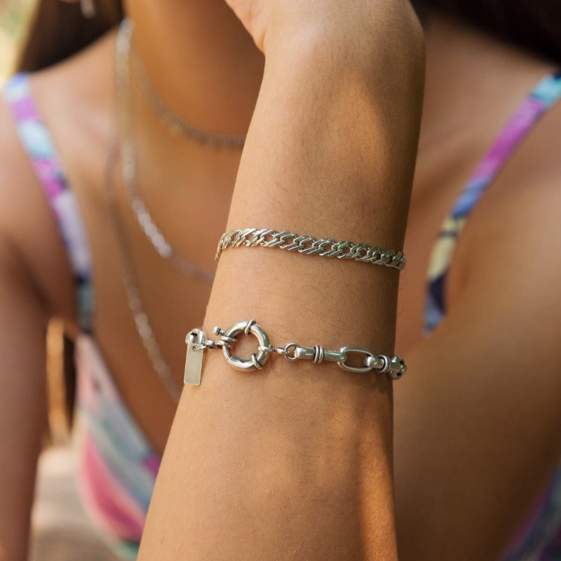 צמיד אלינה כסף - SAPIRZ Jewelry