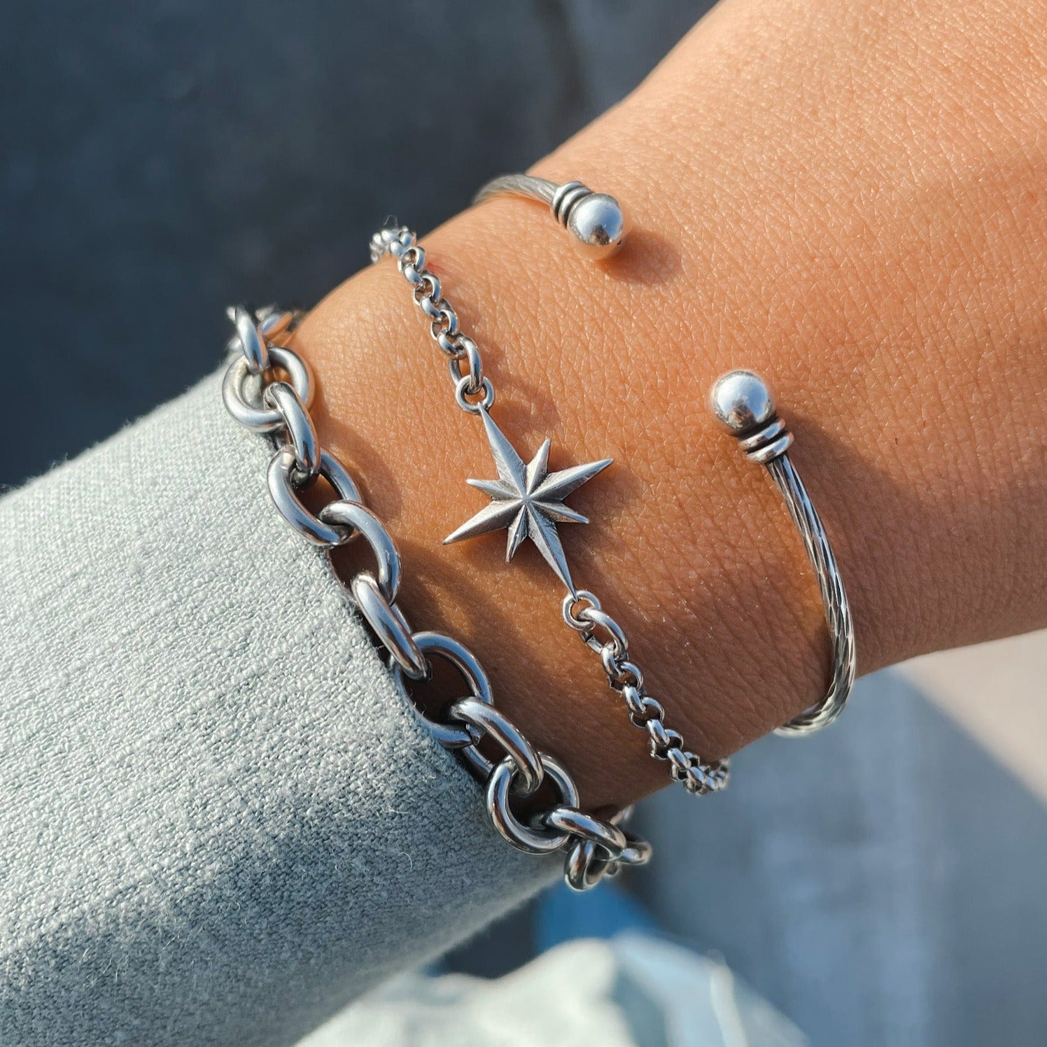 צמיד כוכב הצפון - SAPIRZ Jewelry