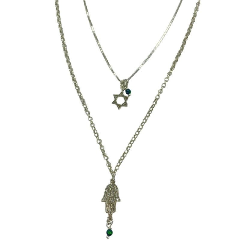 סט חמסה מגן דוד - SAPIRZ Jewelry