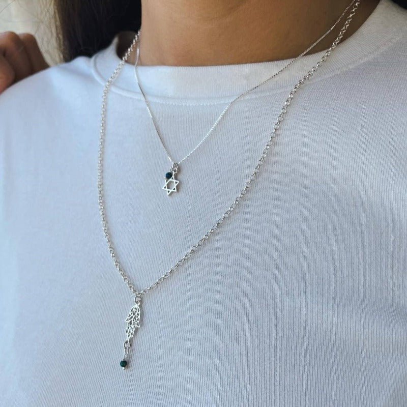 סט חמסה מגן דוד - SAPIRZ Jewelry