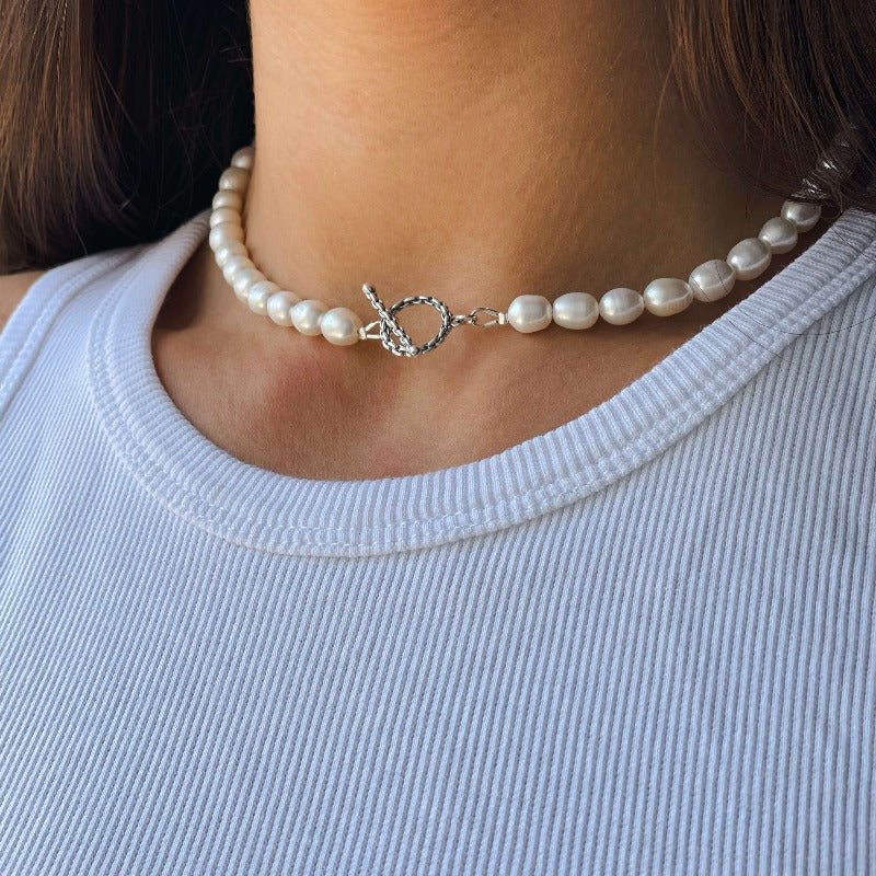 שרשרת פנינים דריה - SAPIRZ Jewelry