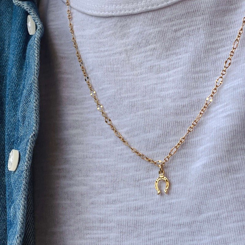 שרשרת פרסה זהב - SAPIRZ Jewelry