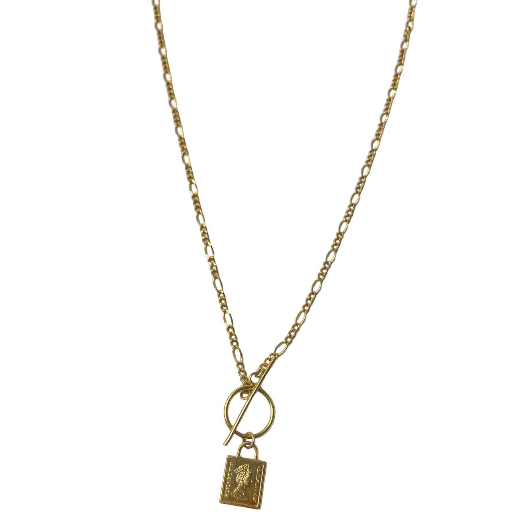 שרשרת טי אליזבת זהב - SAPIRZ Jewelry