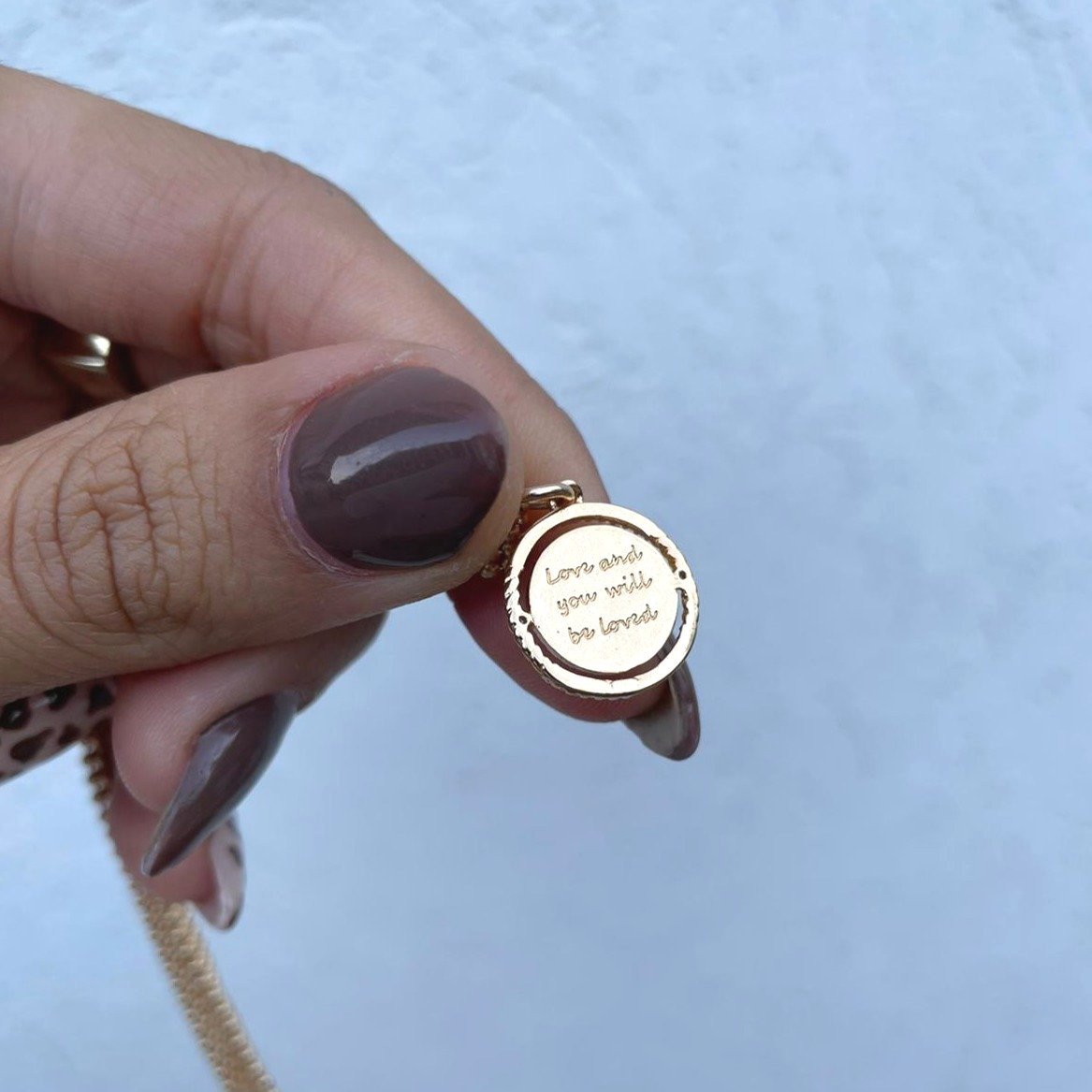 שרשרת מטבע וינטג זהב - SAPIRZ Jewelry