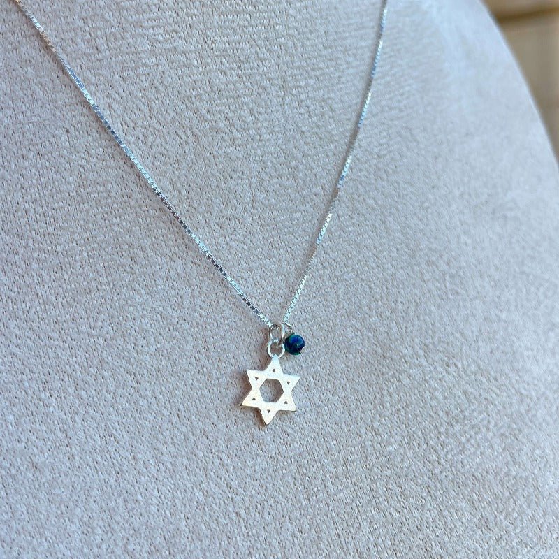 שרשרת מגן דוד גרין - SAPIRZ Jewelry