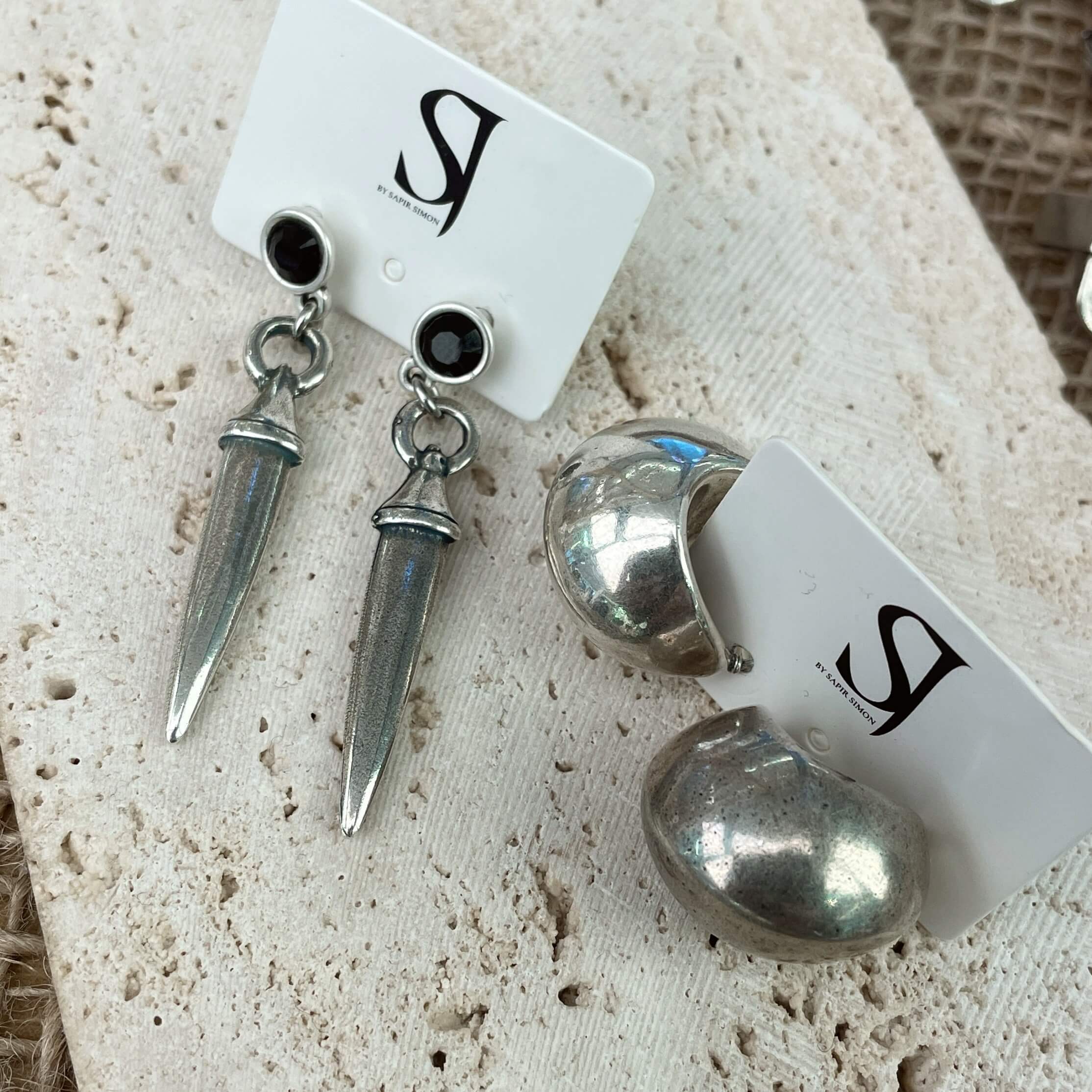 עגילי כסף - SAPIRZ Jewelry