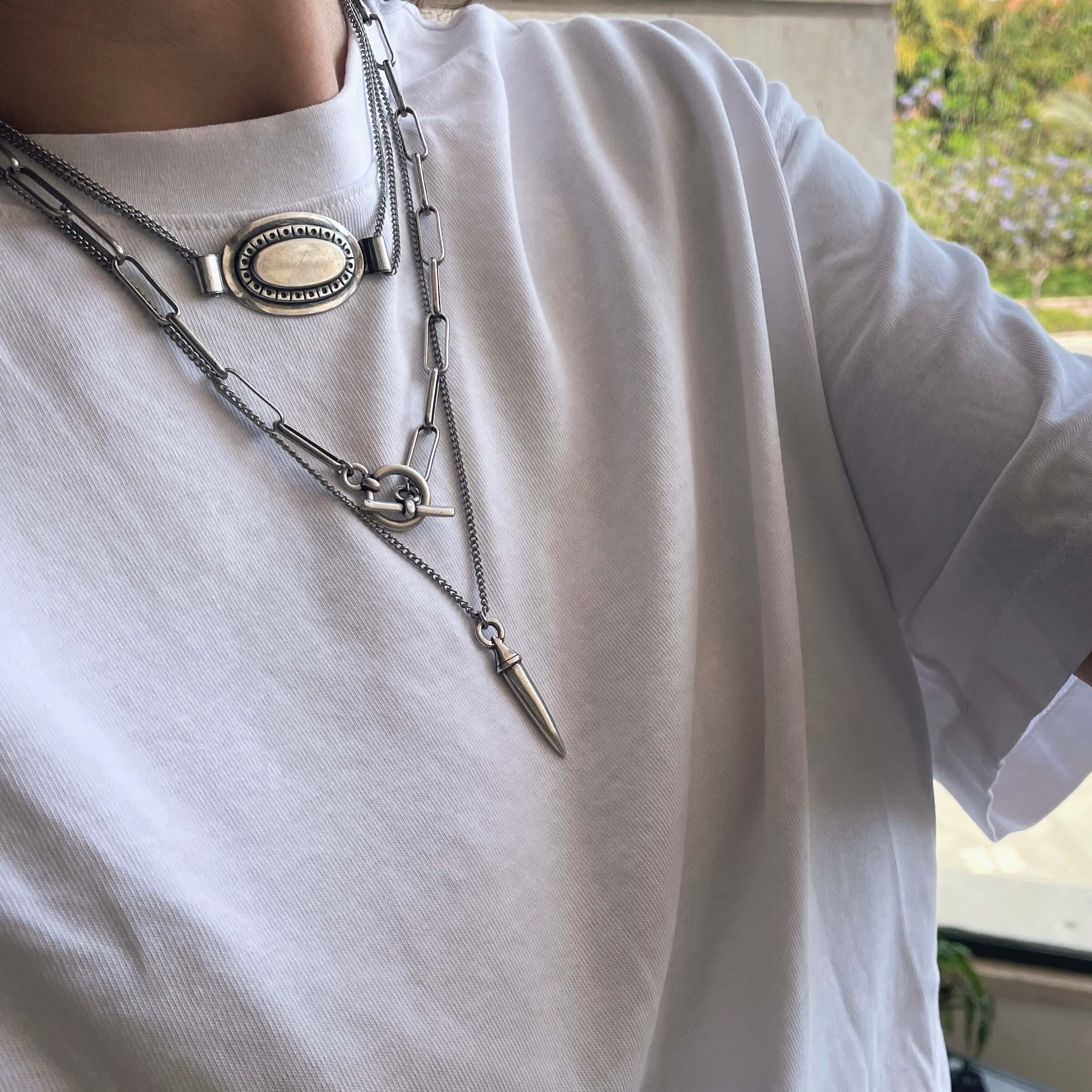 סט שרשראות צאנקי