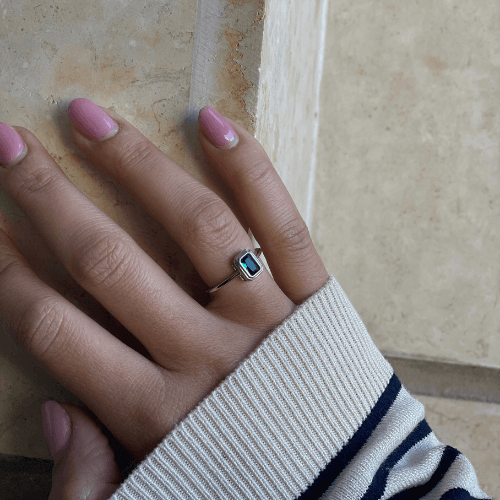 טבעת אמרלד - SAPIRZ Jewelry