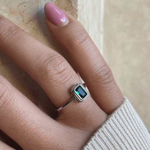 טבעת אמרלד - SAPIRZ Jewelry