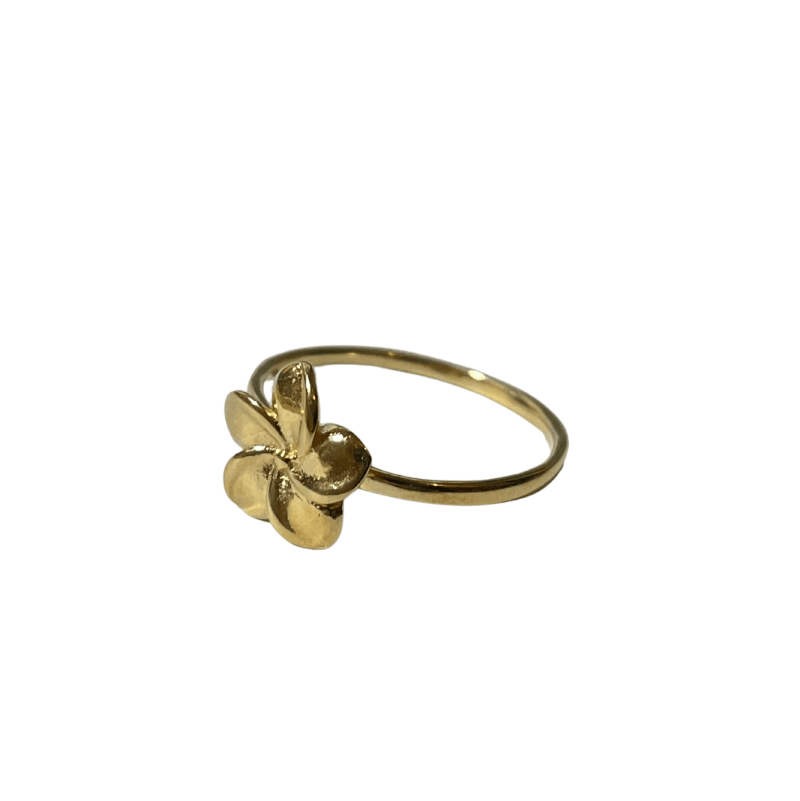 טבעת פרח זהב - SAPIRZ Jewelry
