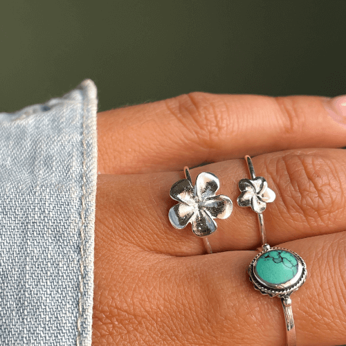 טבעת הוואי S כסף - SAPIRZ Jewelry