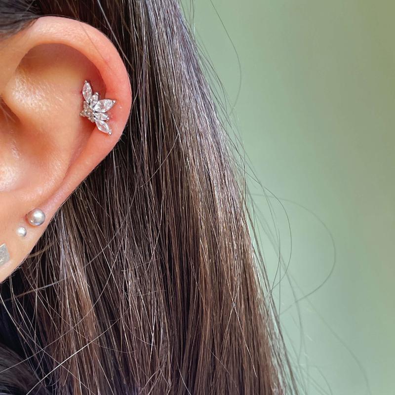 עגיל הליקס מרלן - SAPIRZ Jewelry