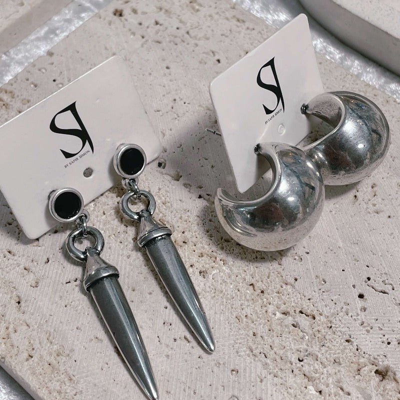 עגילי ירח - SAPIRZ Jewelry