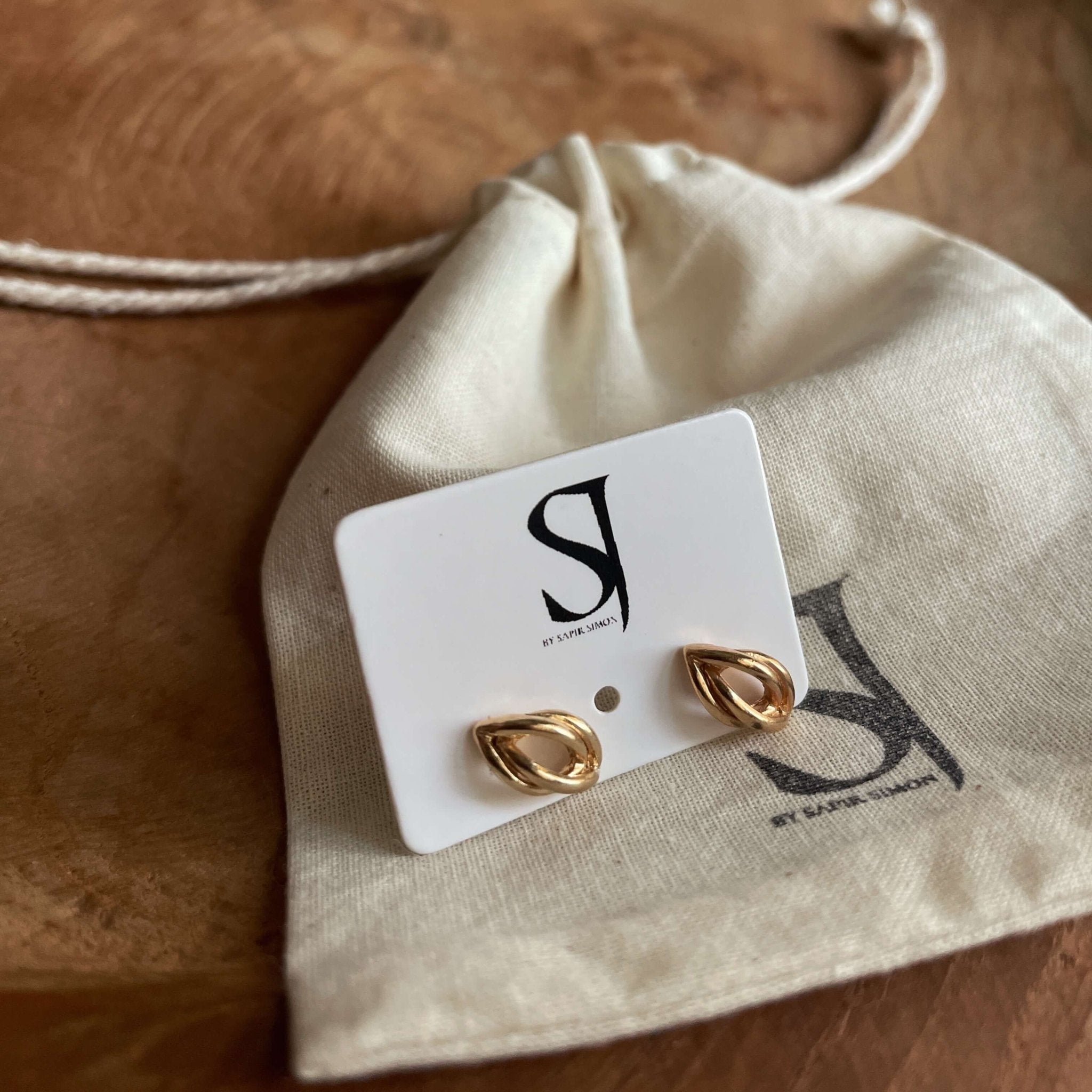 עגילי רוז - SAPIRZ Jewelry