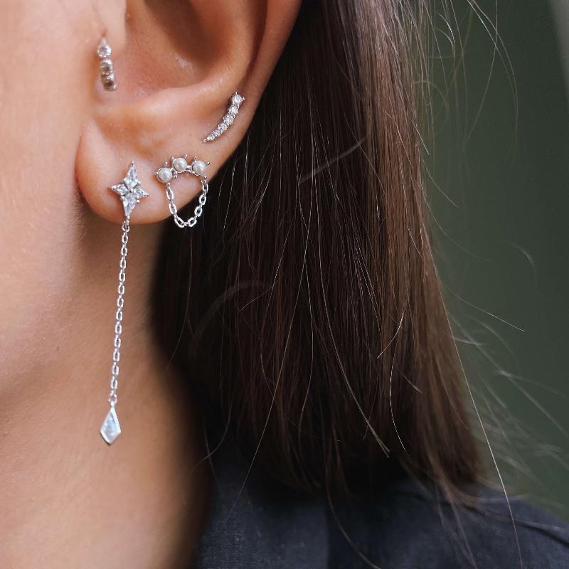 עגילי שושן - SAPIRZ Jewelry