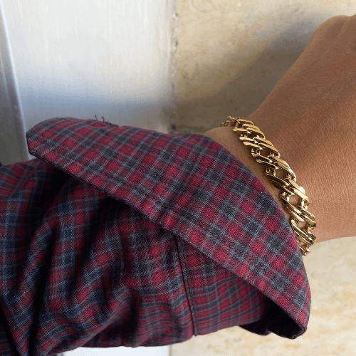 צמיד אלינה זהב - SAPIRZ Jewelry