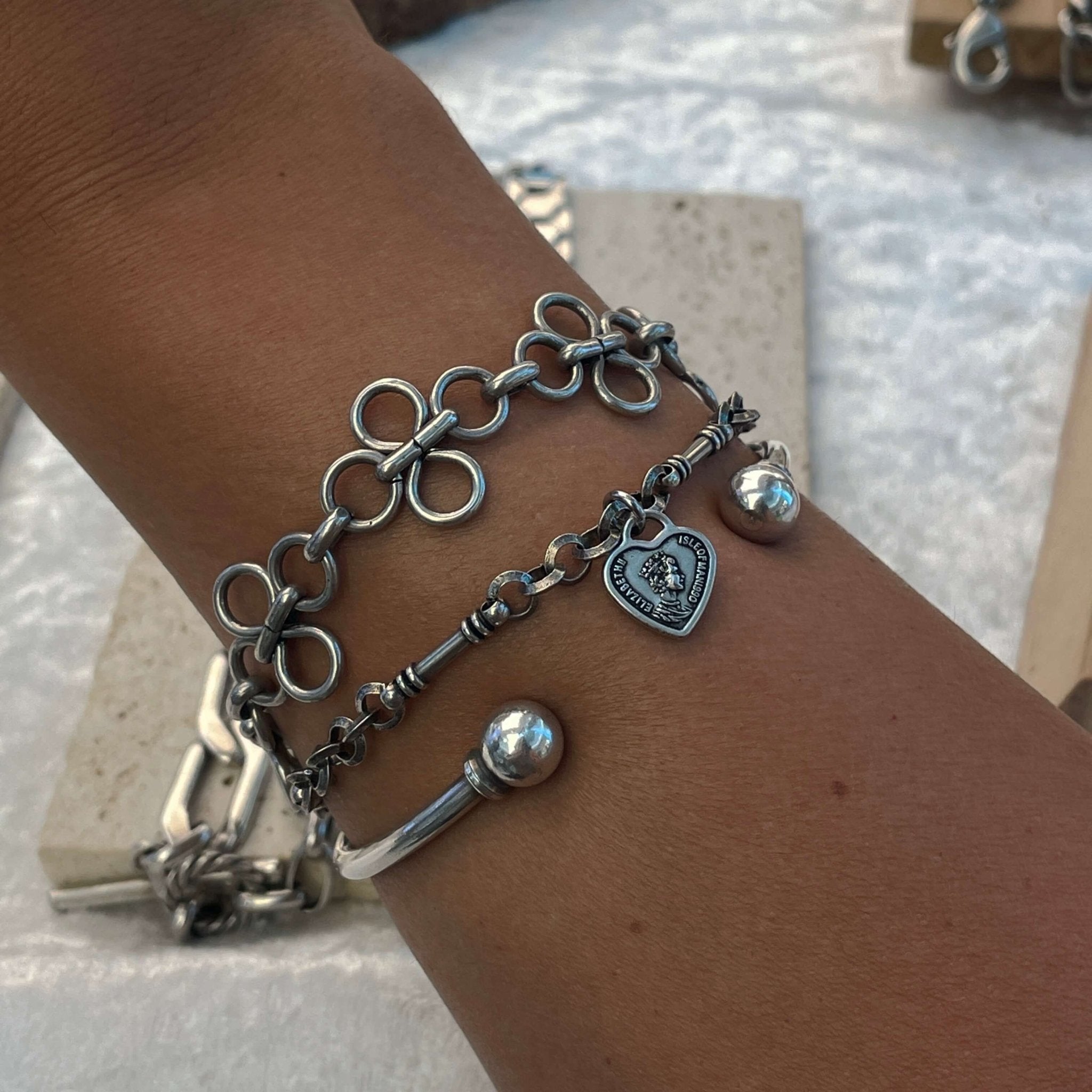 צמיד פרחים - SAPIRZ Jewelry