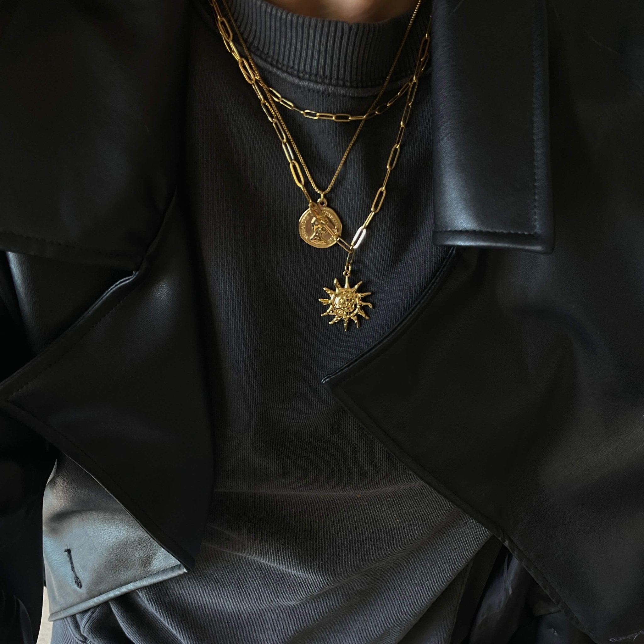 שרשרת מטבע אליזבת - SAPIRZ Jewelry