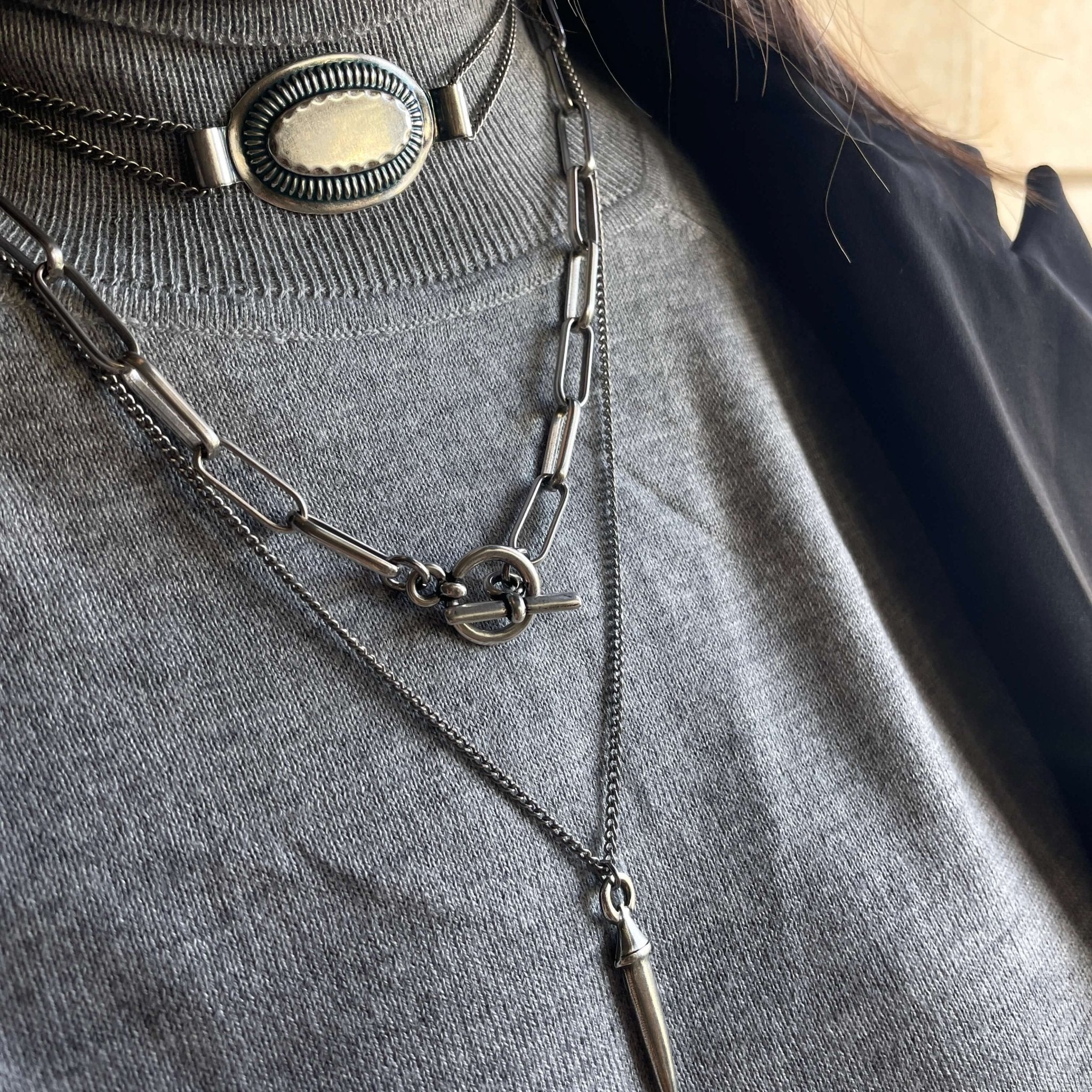 סט שרשראות צאנקי - SAPIRZ Jewelry