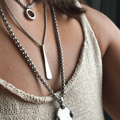 סט שרשראות צאנקי - SAPIRZ Jewelry