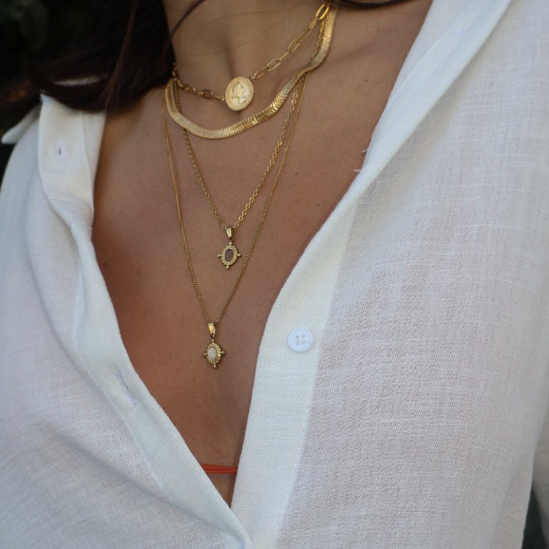 שרשרת פנינה - SAPIRZ Jewelry