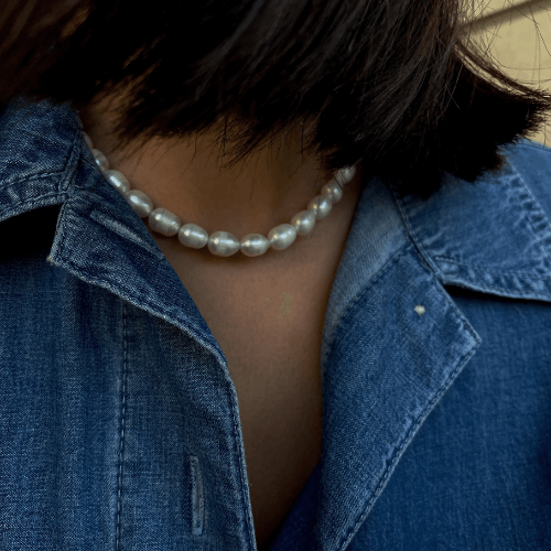 שרשרת פנינים רנה - SAPIRZ Jewelry