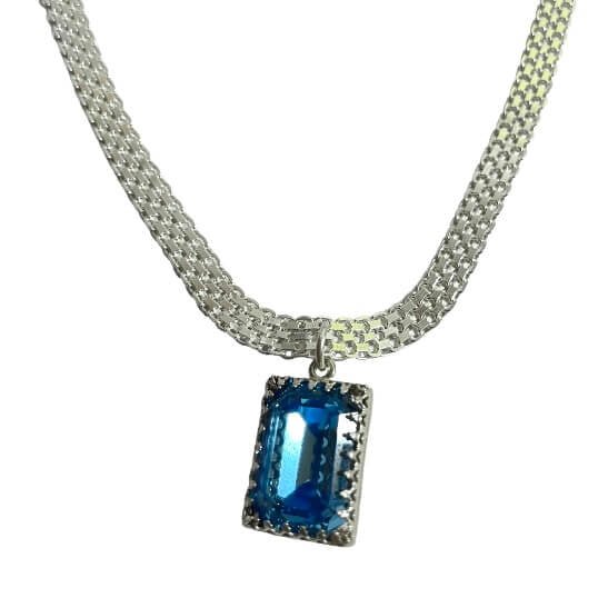 שרשרת פרום אקווה מרין - SAPIRZ Jewelry