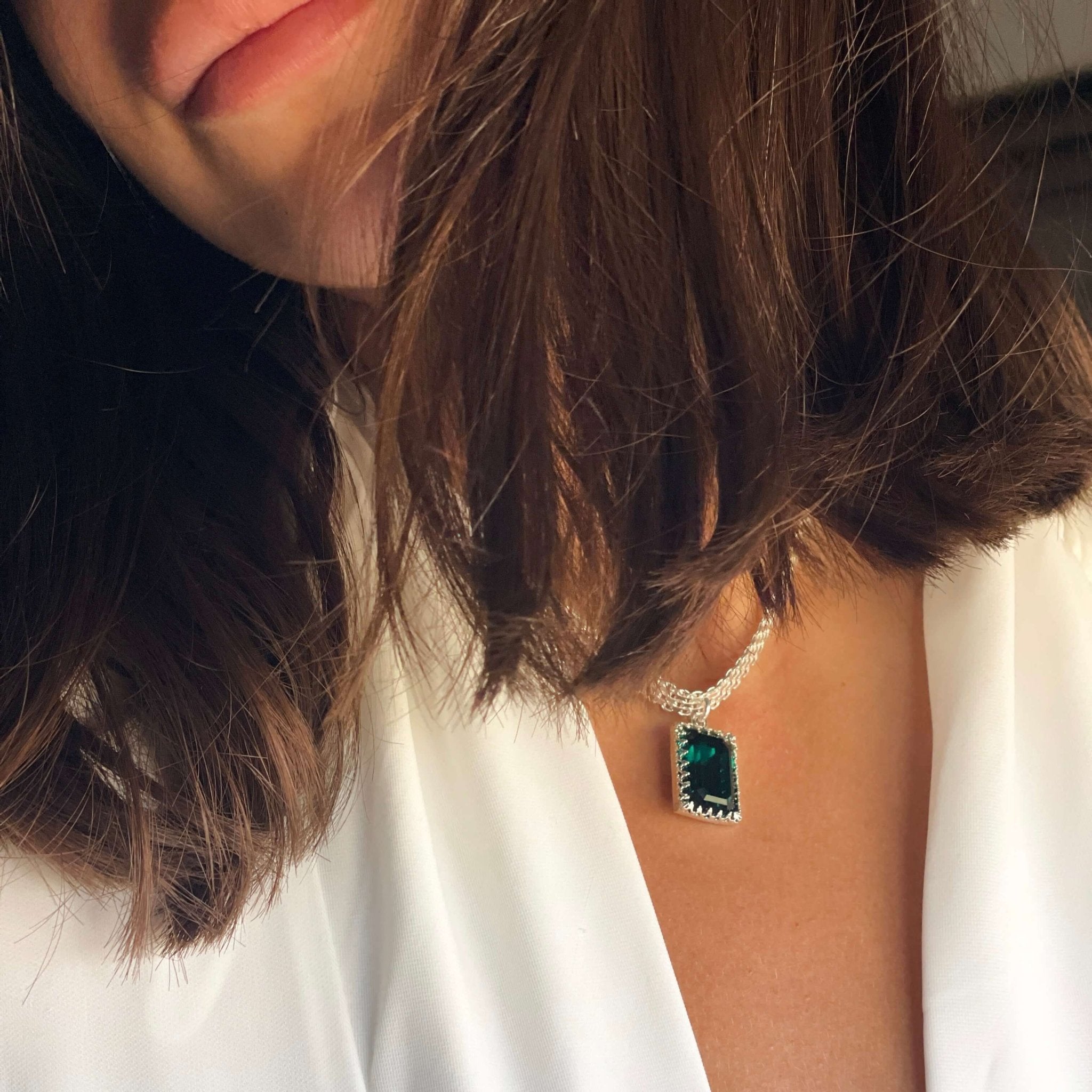 שרשרת פרום אמרלד - SAPIRZ Jewelry