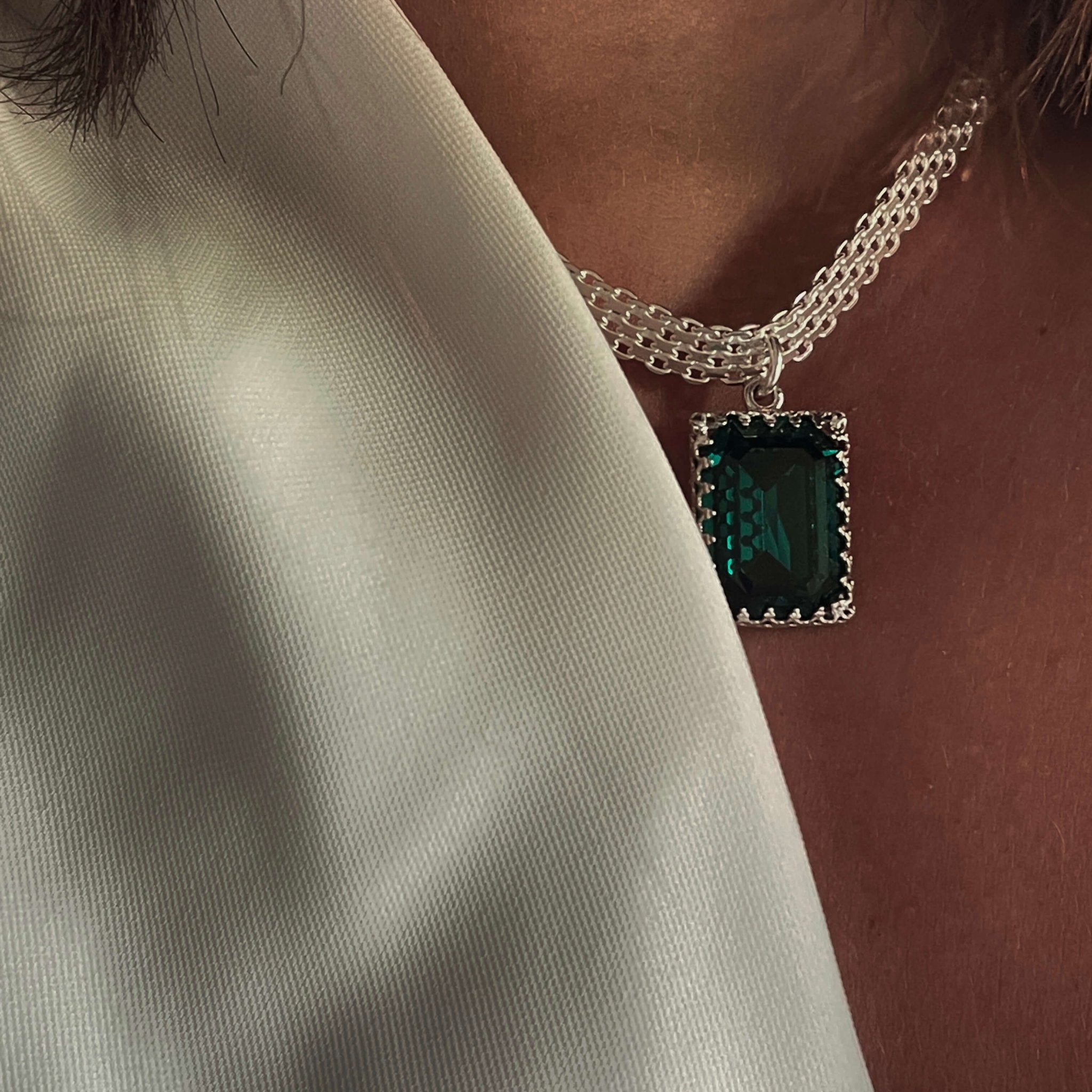 שרשרת פרום אמרלד - SAPIRZ Jewelry