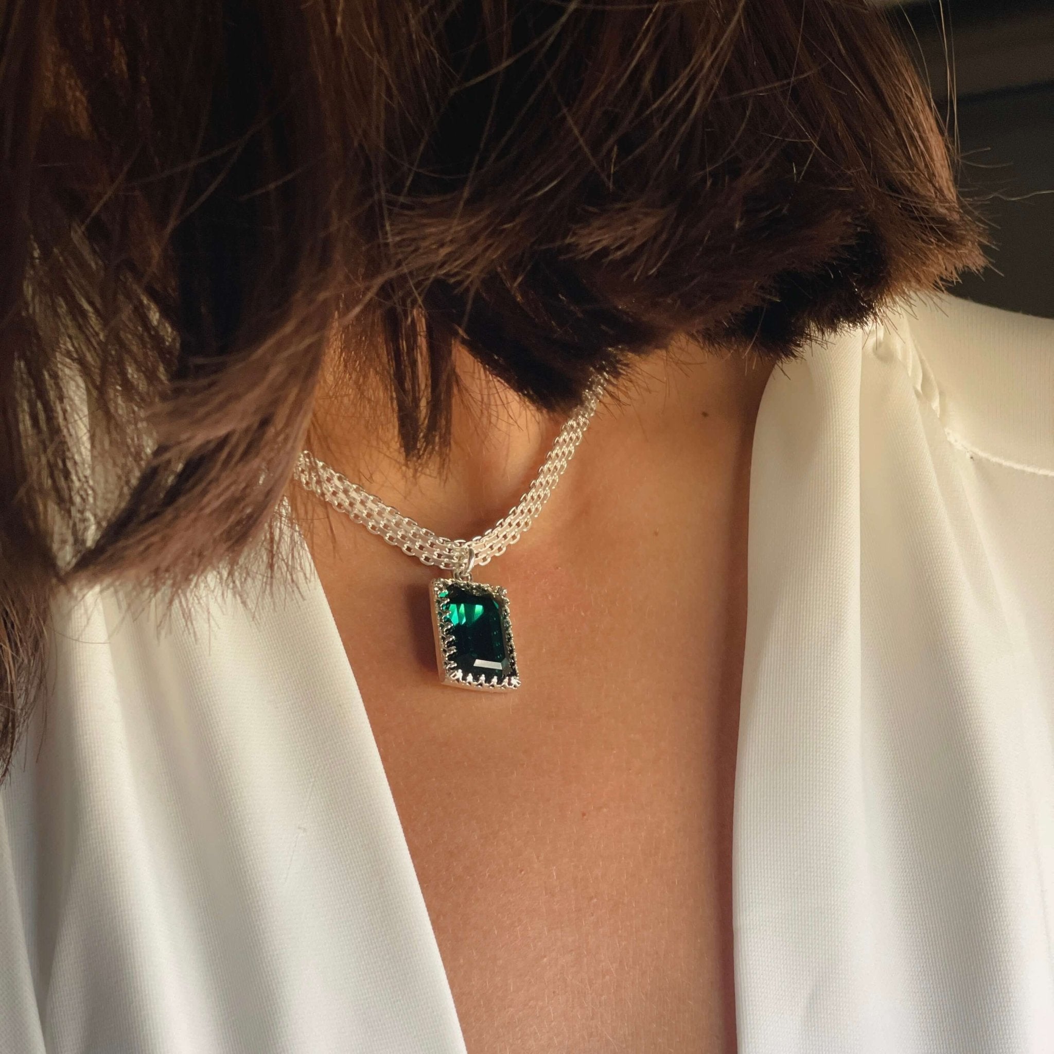 שרשרת פרום אמרלד - SAPIRZ Jewelry