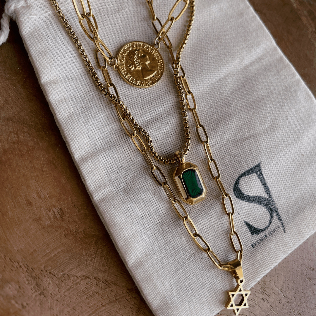 שרשרת מגן דוד זהב - SAPIRZ Jewelry