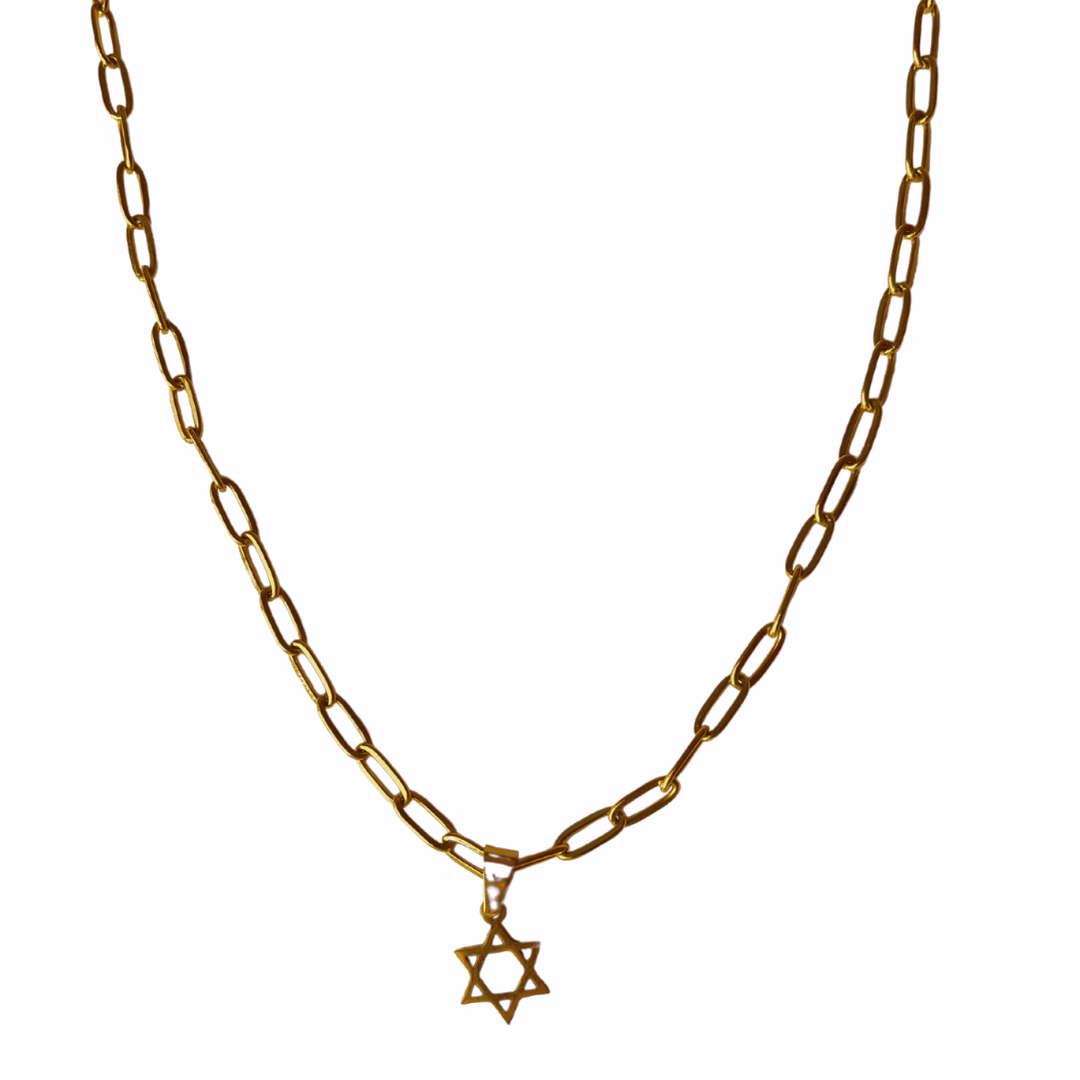 שרשרת מגן דוד זהב - SAPIRZ Jewelry
