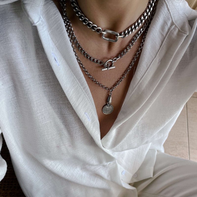 שרשרת טריו S - SAPIRZ Jewelry
