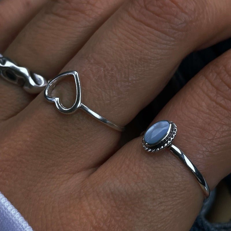 טבעת אמטיסט לילך - SAPIRZ Jewelry