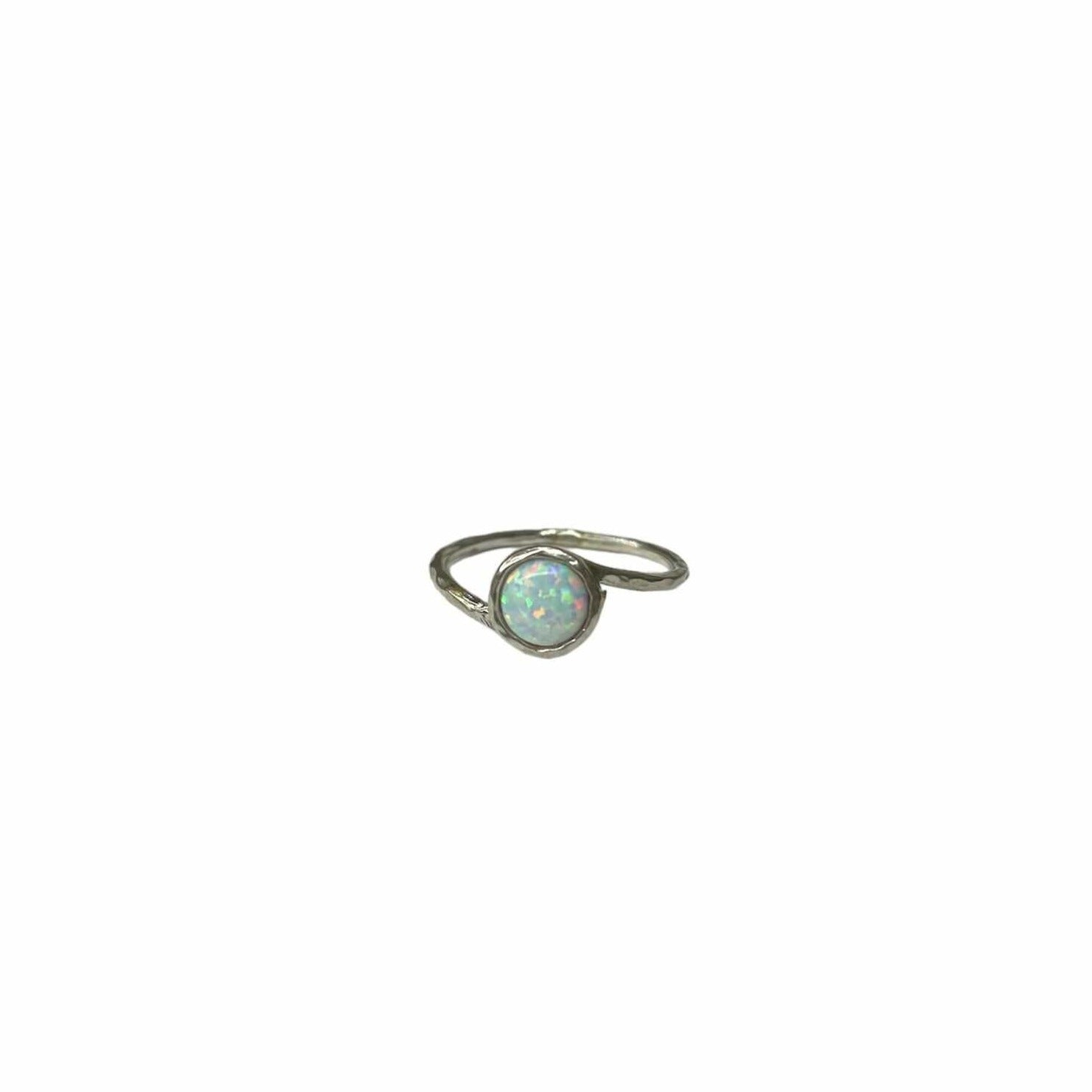 טבעת אופל עגולה - SAPIRZ Jewelry